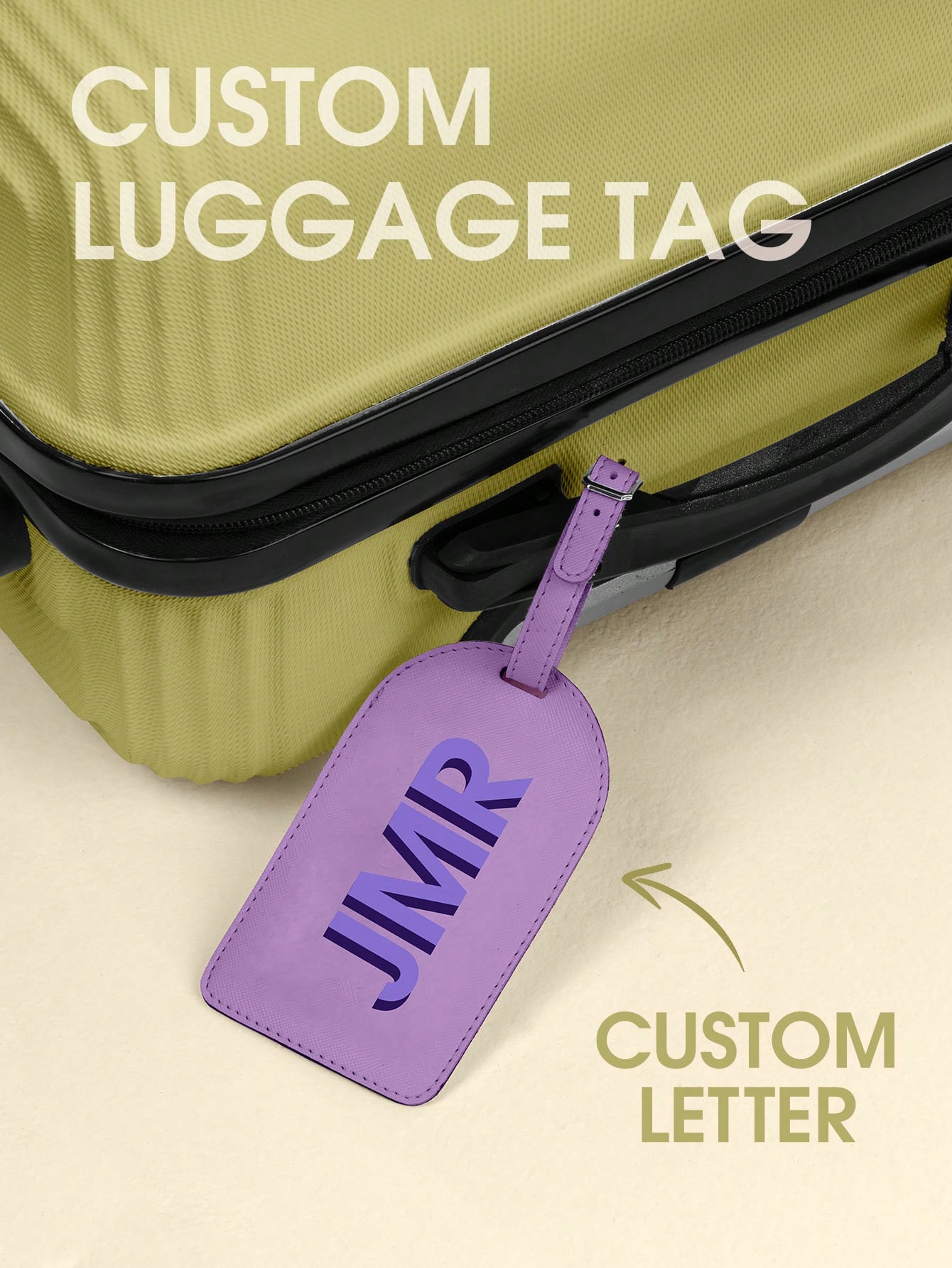 Tag Bagasi Inisial Pribadi Hur - Leather Briefcase ulasan dan harga