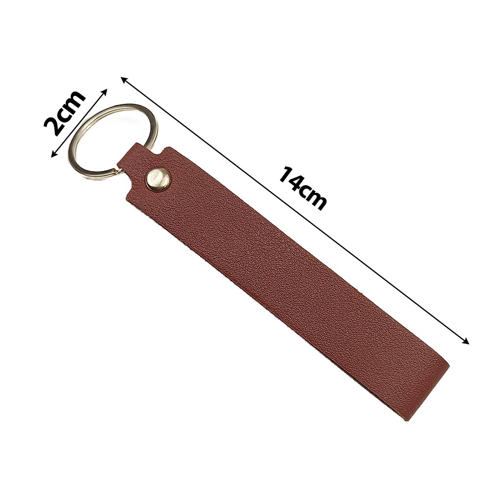 1/5 buah Gantungan Kunci Kulit - Leather Wallet Men ulasan dan harga