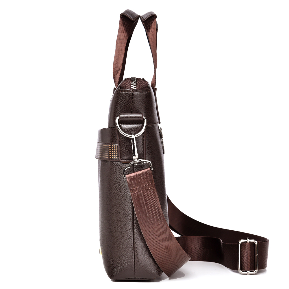 Tas koper pria merek baru 2024 - Leather Briefcase ulasan dan harga
