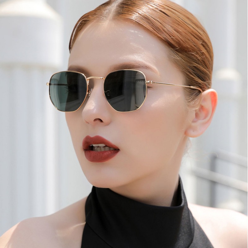 Kacamata Hitam Bulat Gaya Punk - Designer Sunglasses ulasan dan harga