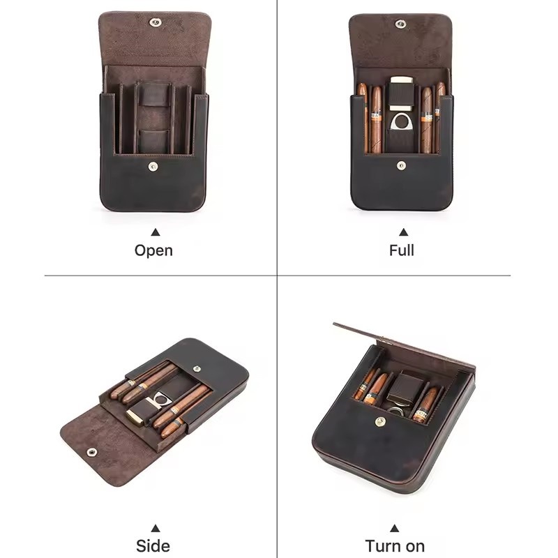 Kotak Humidor Portabel untuk M - Premium Cigar Case ulasan dan harga