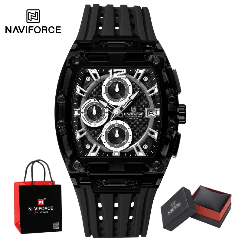 Jam Tangan Pria NAVIFORCE 5ATM - Luxury Watch Men ulasan dan harga