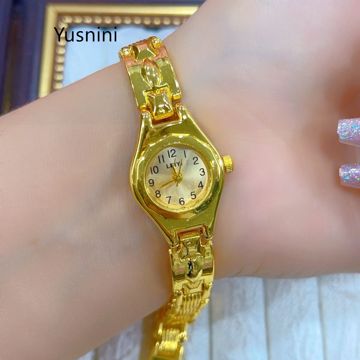 Jam Tangan Berlapis Emas 24K K - Gold Plated Jewelry ulasan dan harga