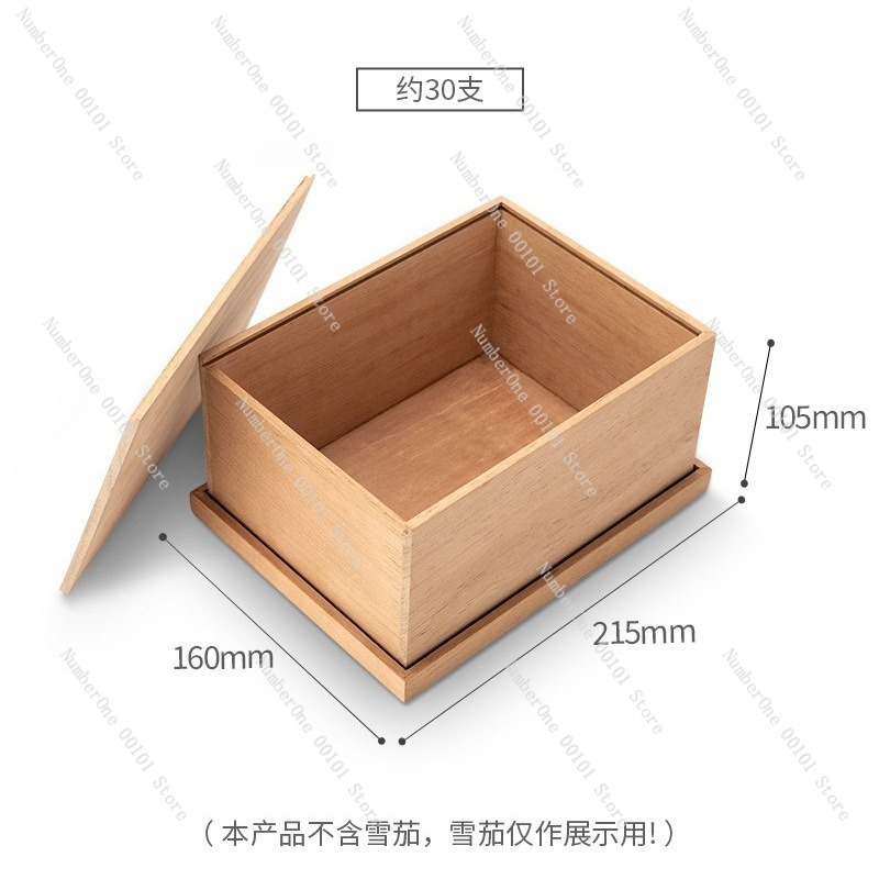 Kotak Humidor Cerutu Kayu Ceda - Premium Cigar Case ulasan dan harga
