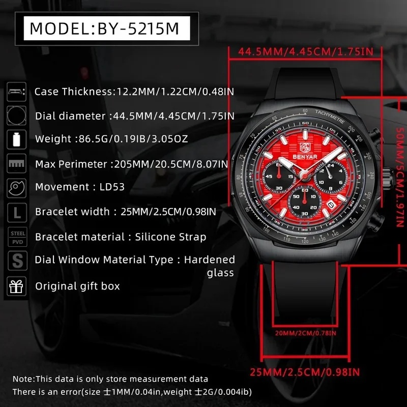 BENYAR 5215 Jam Tangan Pria Me - Luxury Watch Men ulasan dan harga