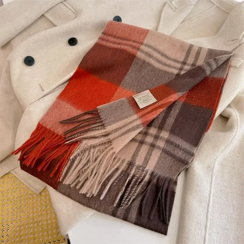 Syal Wol Berkualitas Tinggi 10 - Cashmere Scarf ulasan dan harga