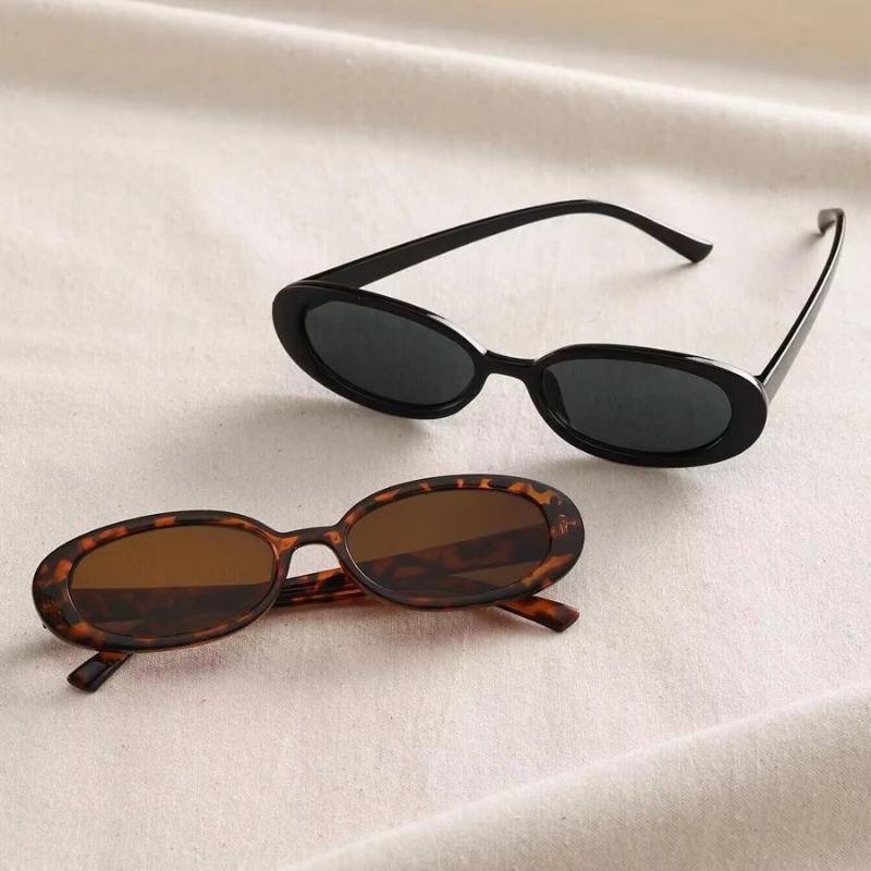 Kacamata Hitam Oval Antik Wani - Designer Sunglasses ulasan dan harga