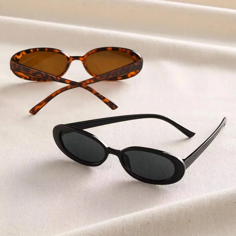 Kacamata Hitam Oval Antik Wani - Designer Sunglasses ulasan dan harga