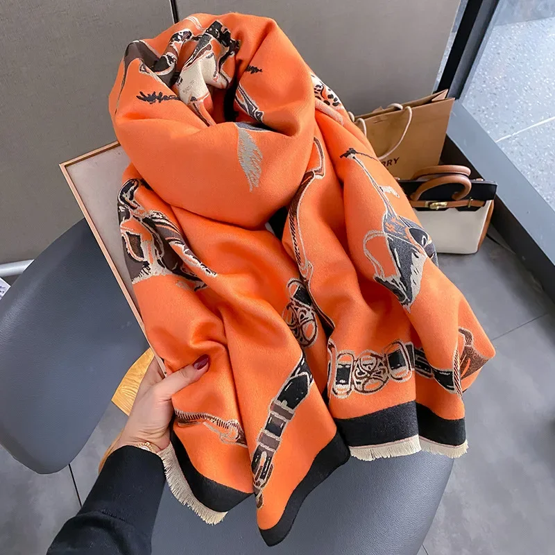 Syal pasmina hangat mewah 2024 - Cashmere Scarf ulasan dan harga
